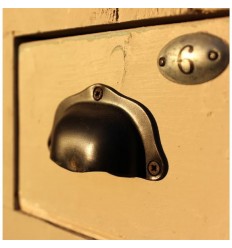 Ecusson oval avec chiffre