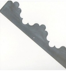 Frise en Zinc patiné