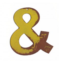 lettre en metal - lettre décorative à poser - lettre vintage - lettre déco pas cher - lettre decorative 3d