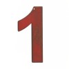 Chiffre red vintage 8cm