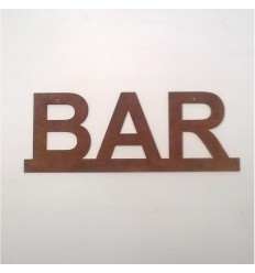 Mot décoration bar- Mot lettre - decoration mot bar