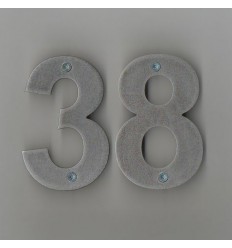 Chiffres en lettres - Numéro pour maison design